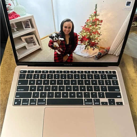 Rose gold 2020 mac book air